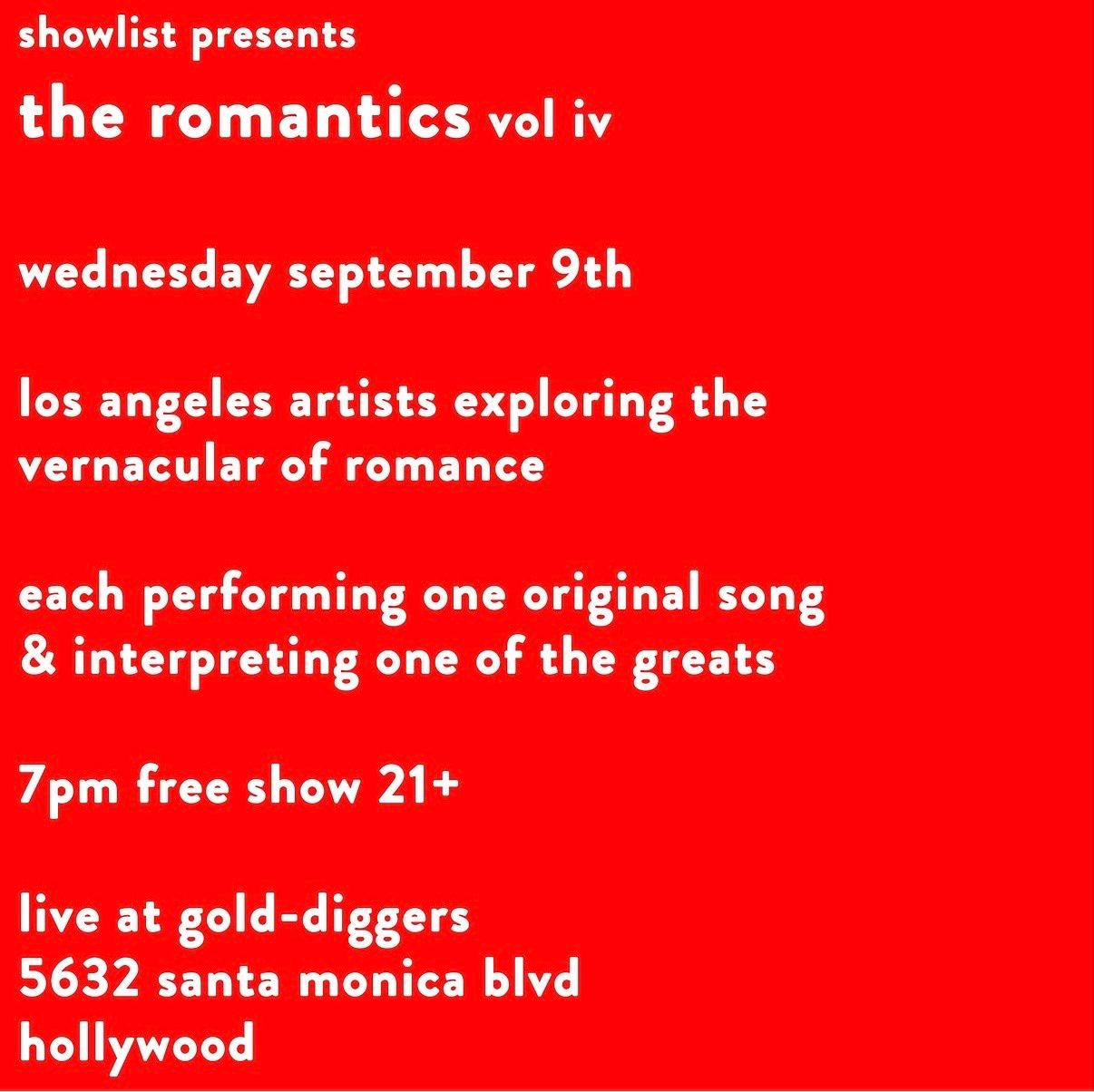 The Romantics Vol. IV