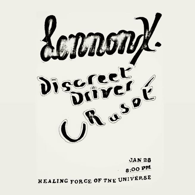 Lennon X / Discreet Driver / Crusoe