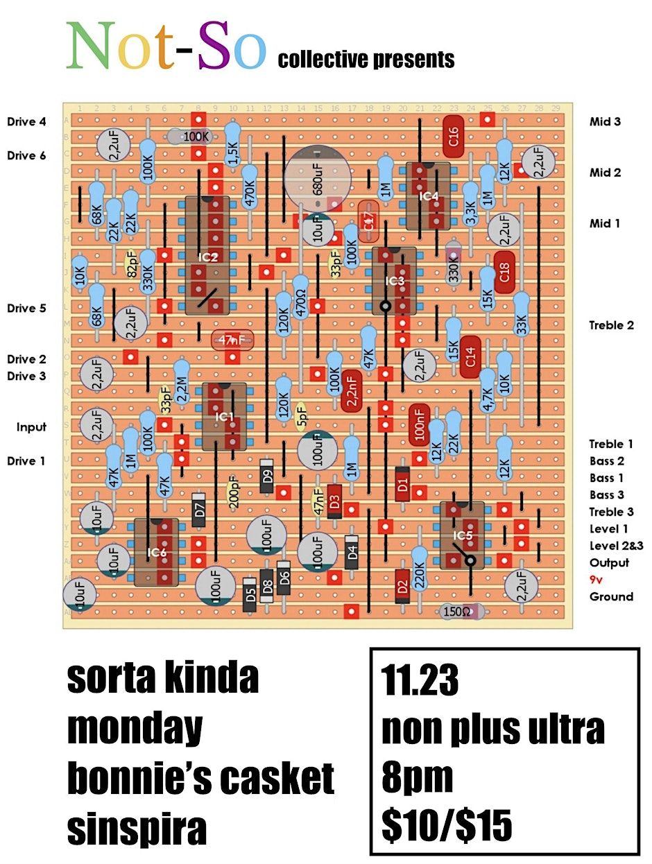 Sorta Kinda / Monday / Bonnie's Casket / Sinspira