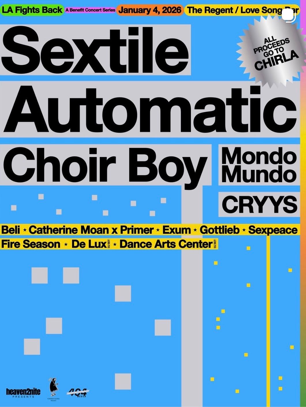 LA Fights Back with Sextile / Automatic / Choir Boy + More!
