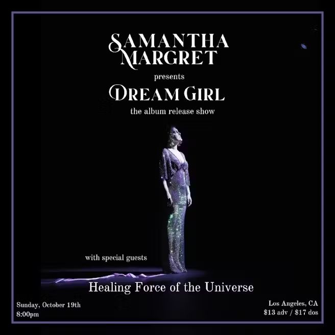 Samantha Margret: Dream Girl Release