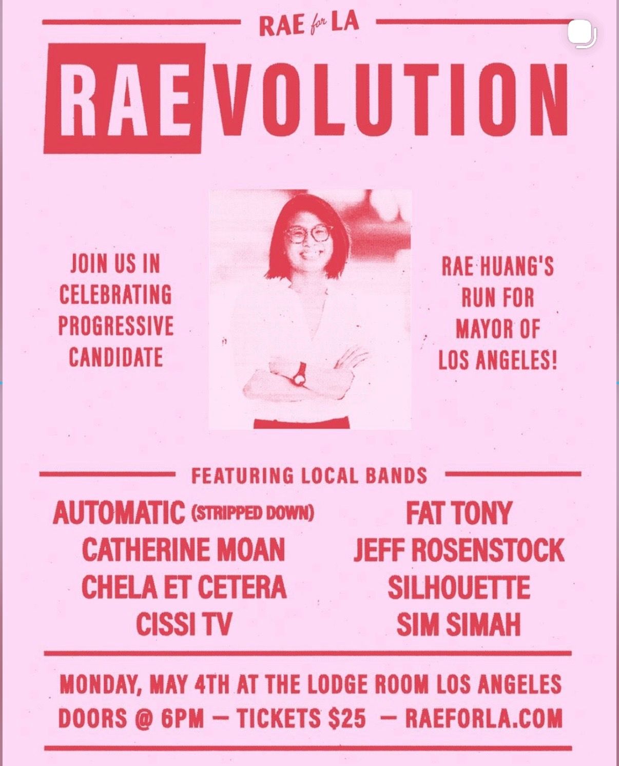 Raevolution - A Benefit Concert for Rae Huang
