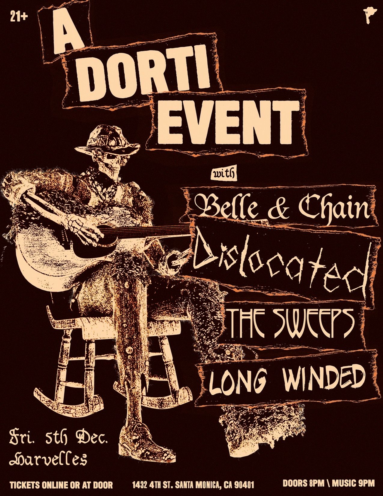 Belle And Chain / The Sweeps / Dislocated / Long Winded