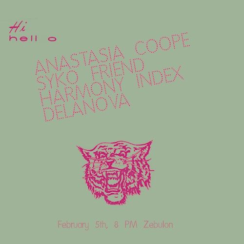 Anastasia Coope / Syko Friend / Harmony Index / Delanova