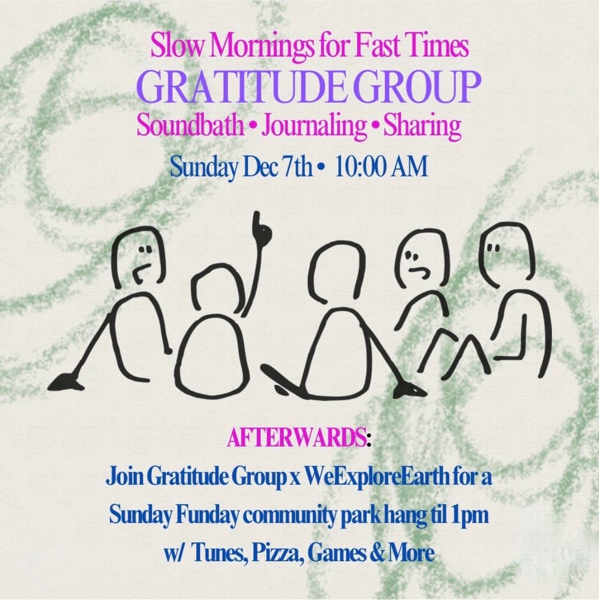 Slow Mornings for Fast Times - Gratitude Group