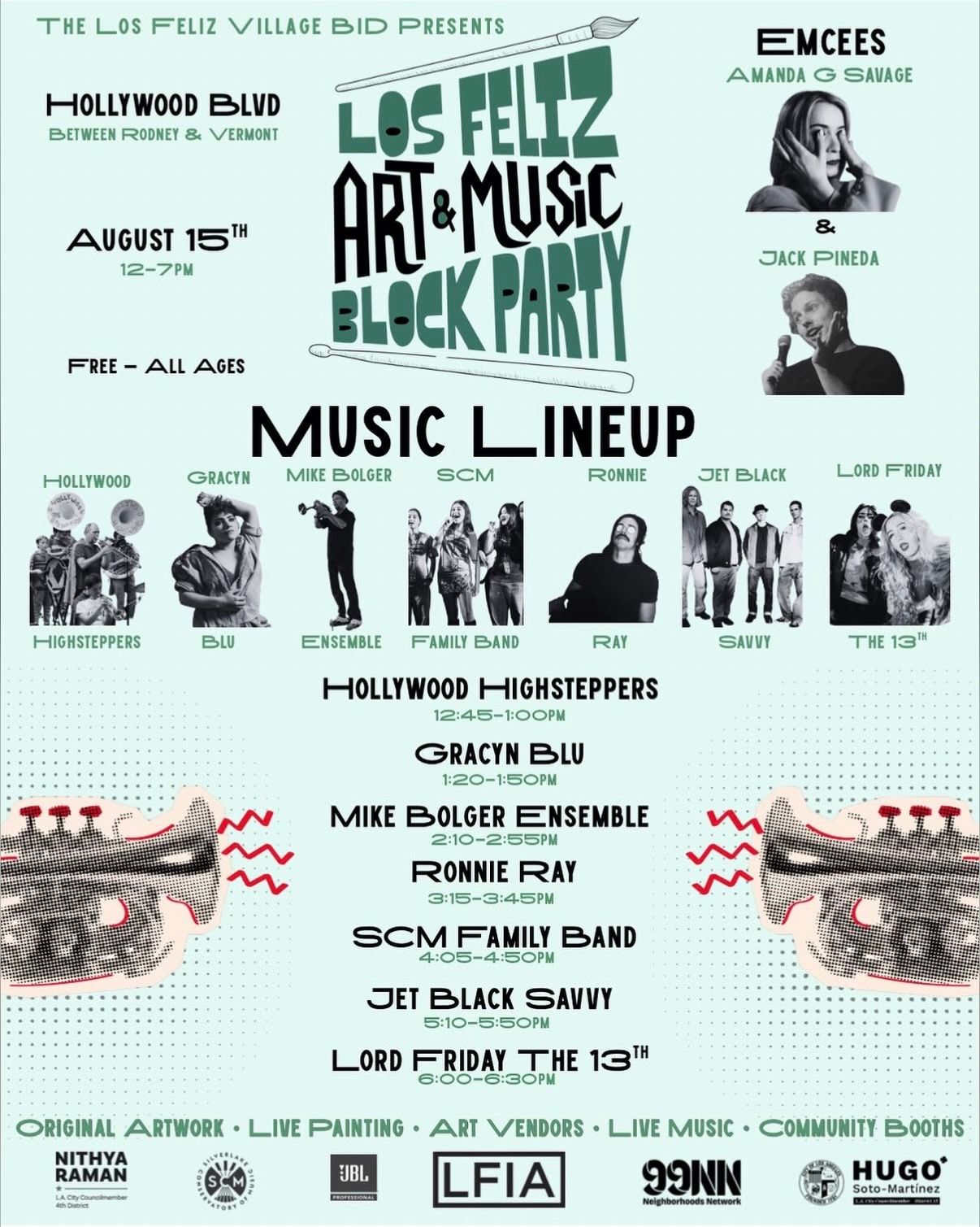 Los Feliz Art & Music Block Party