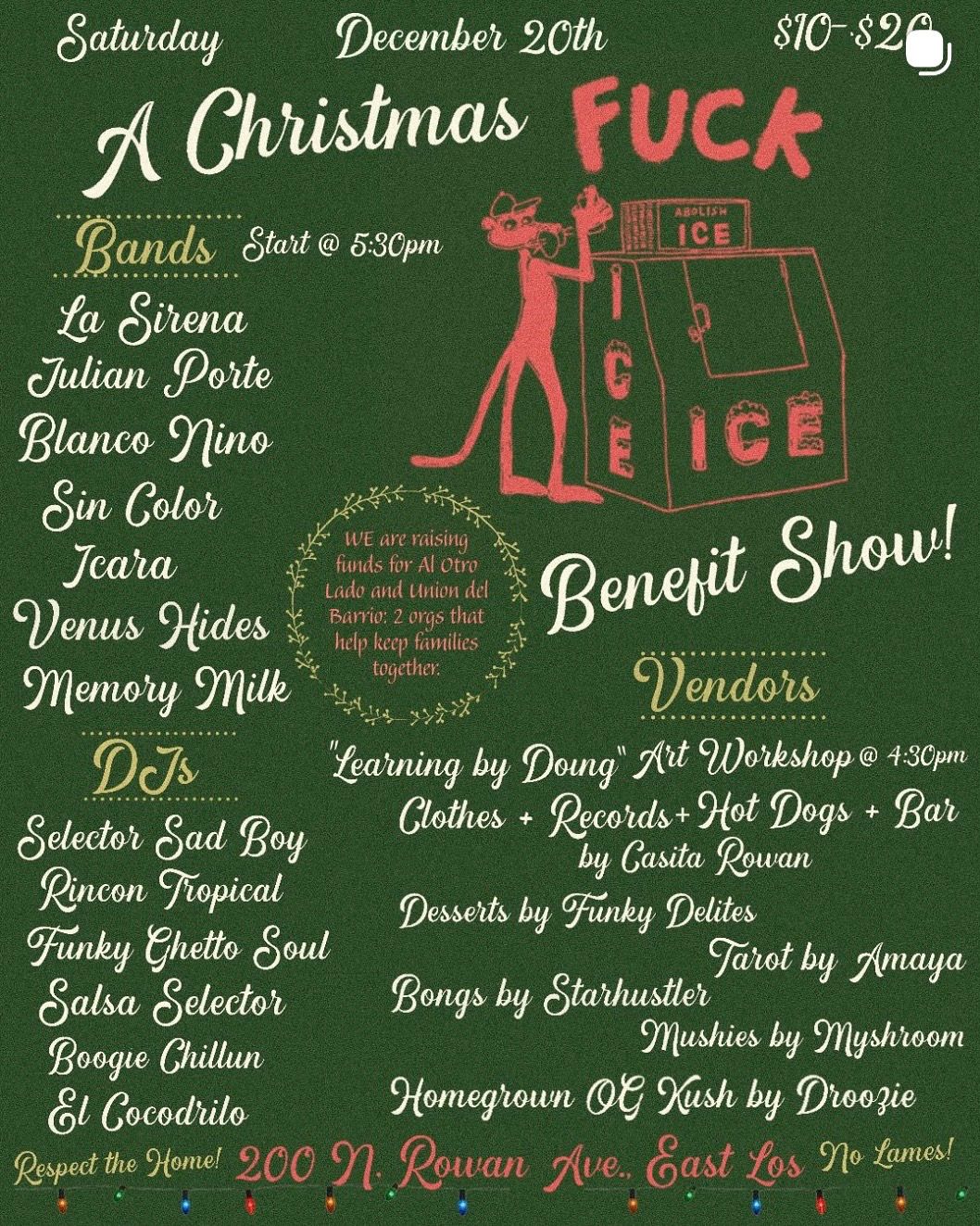 A Christmas Fuck Benefit Show