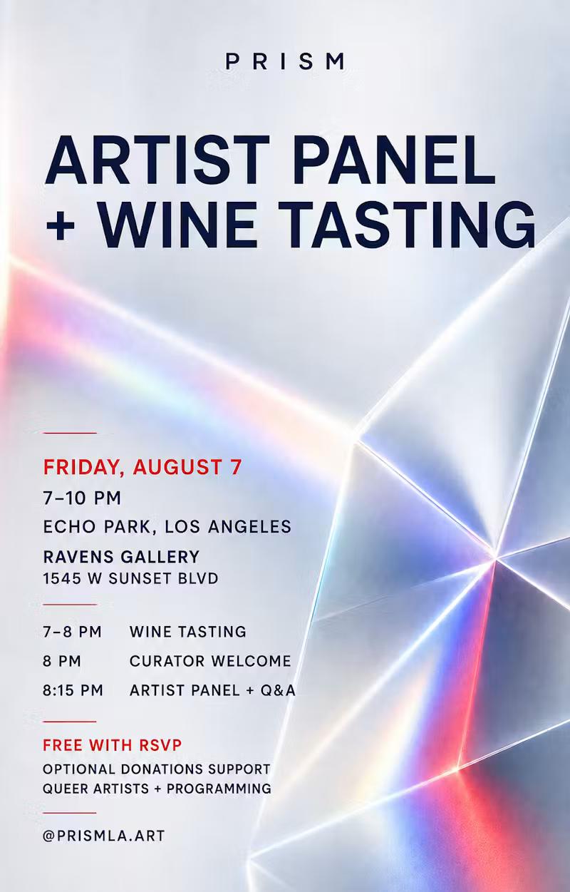 PRISM Artist Pannel