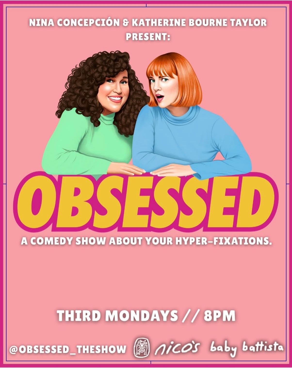OBSESSED - A Comedy Show About Your Hyperfixations