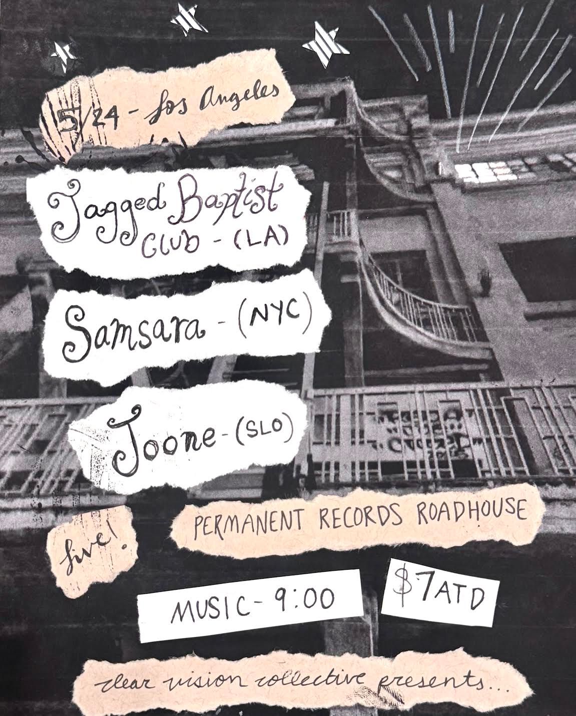 Jagged Baptst Club / Samsara / Joone