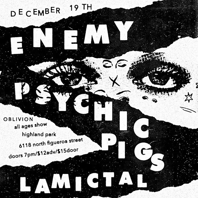 Enemy / Psychic Pigs / Lamictal