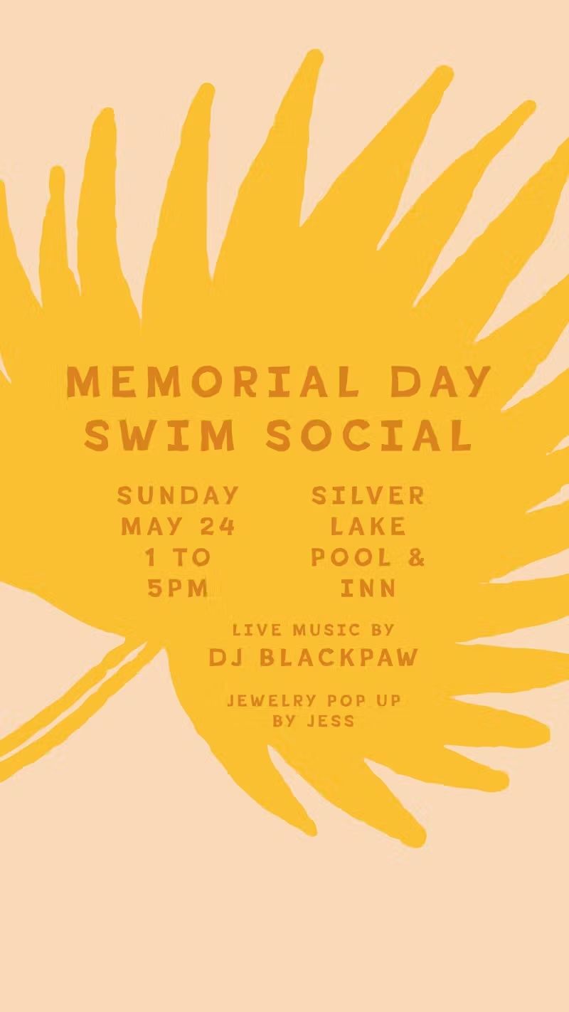 Memorial Day Swim Social