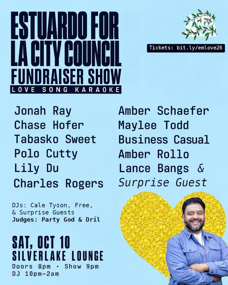 Estuardo for LA City Council: Karaoke Party!
