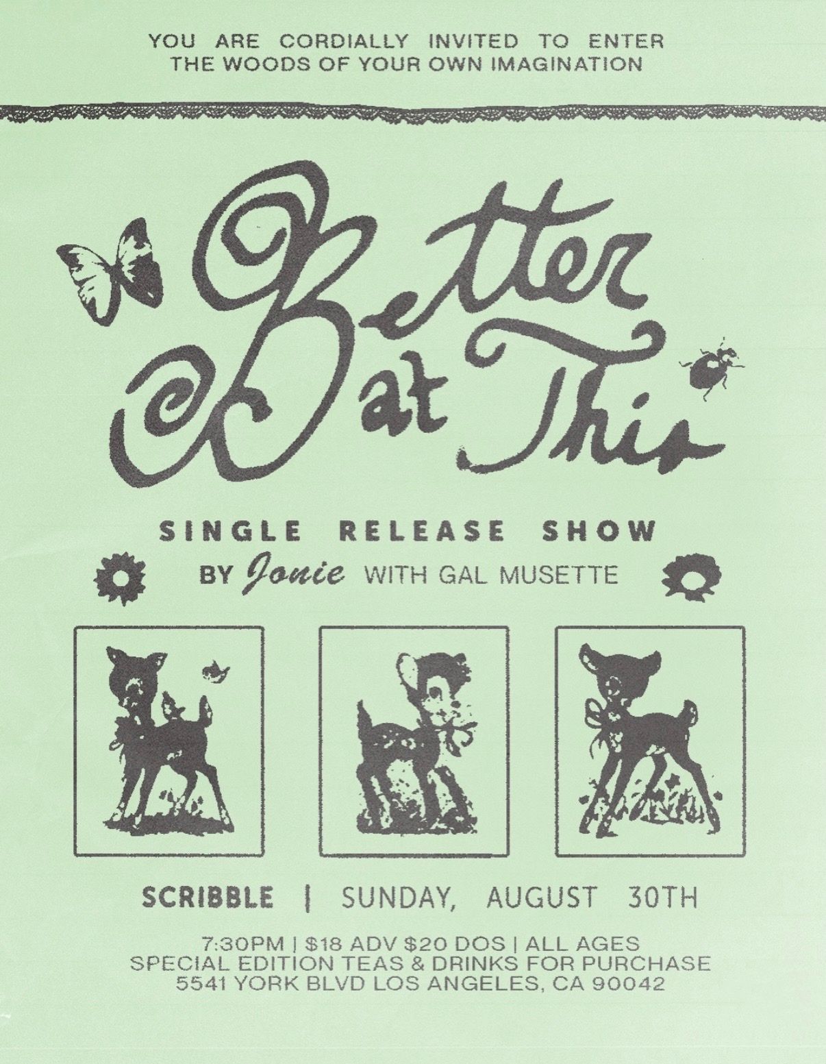 Jonie's Single Release Show / Gal Musette