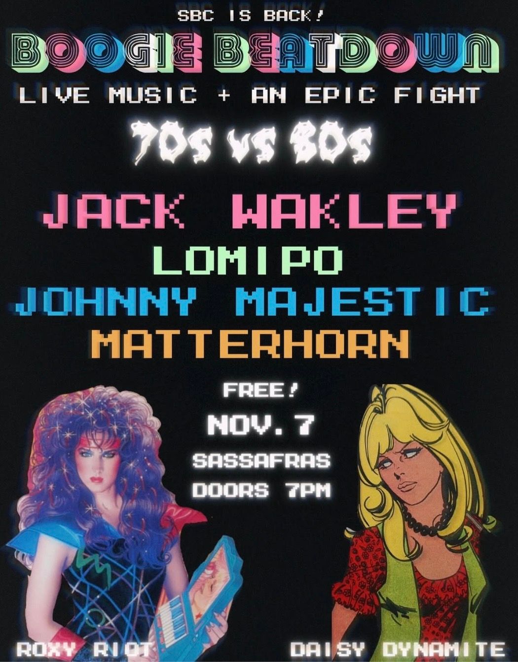 Boogie Beatdown - Live Music + An Epic Fight