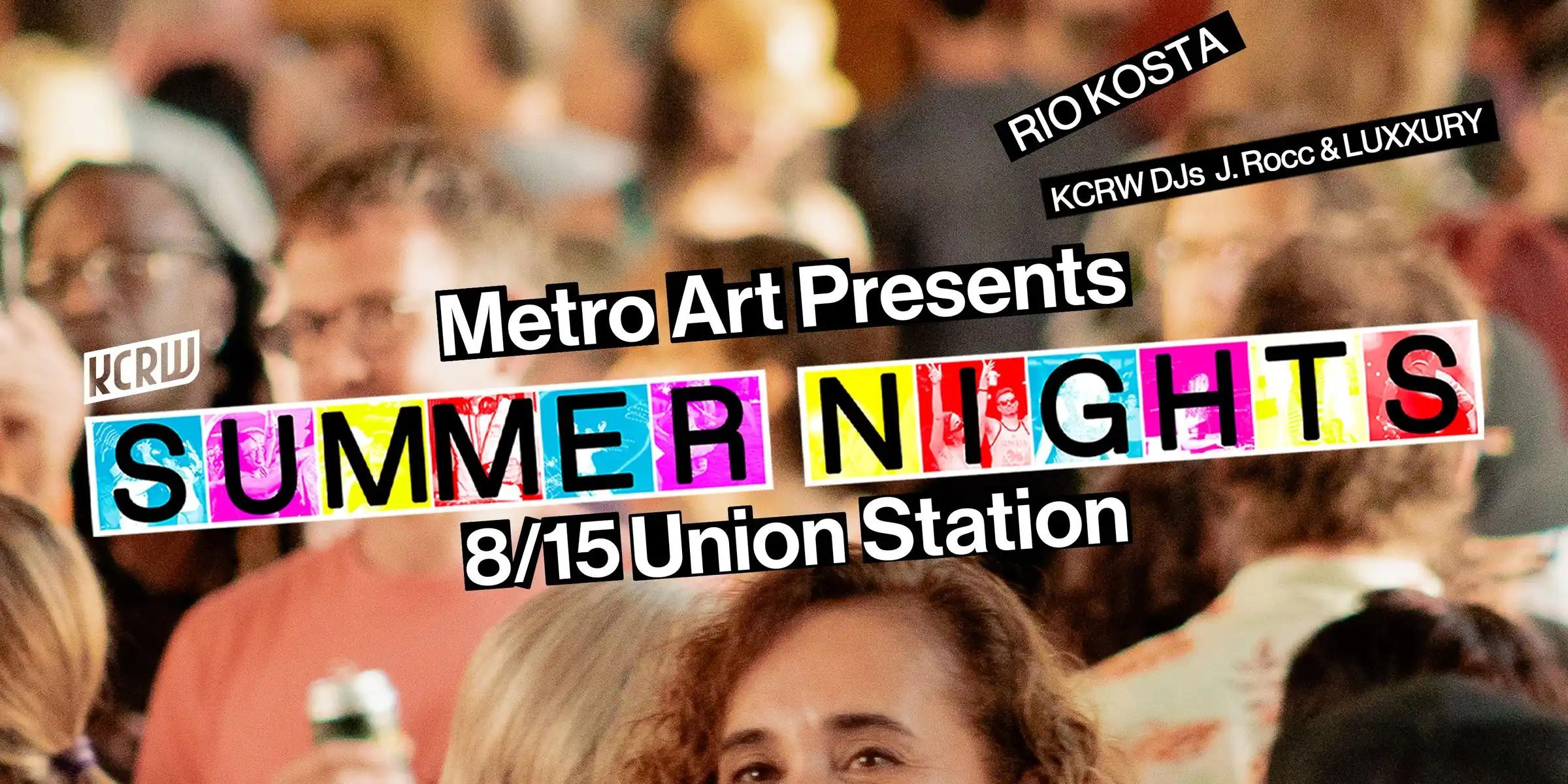 KCRW Summer Nights with Metro Art 