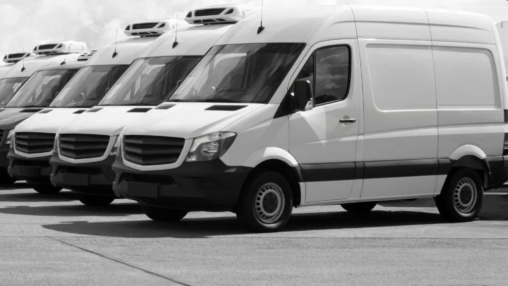 Flotilla de vehículos comerciales