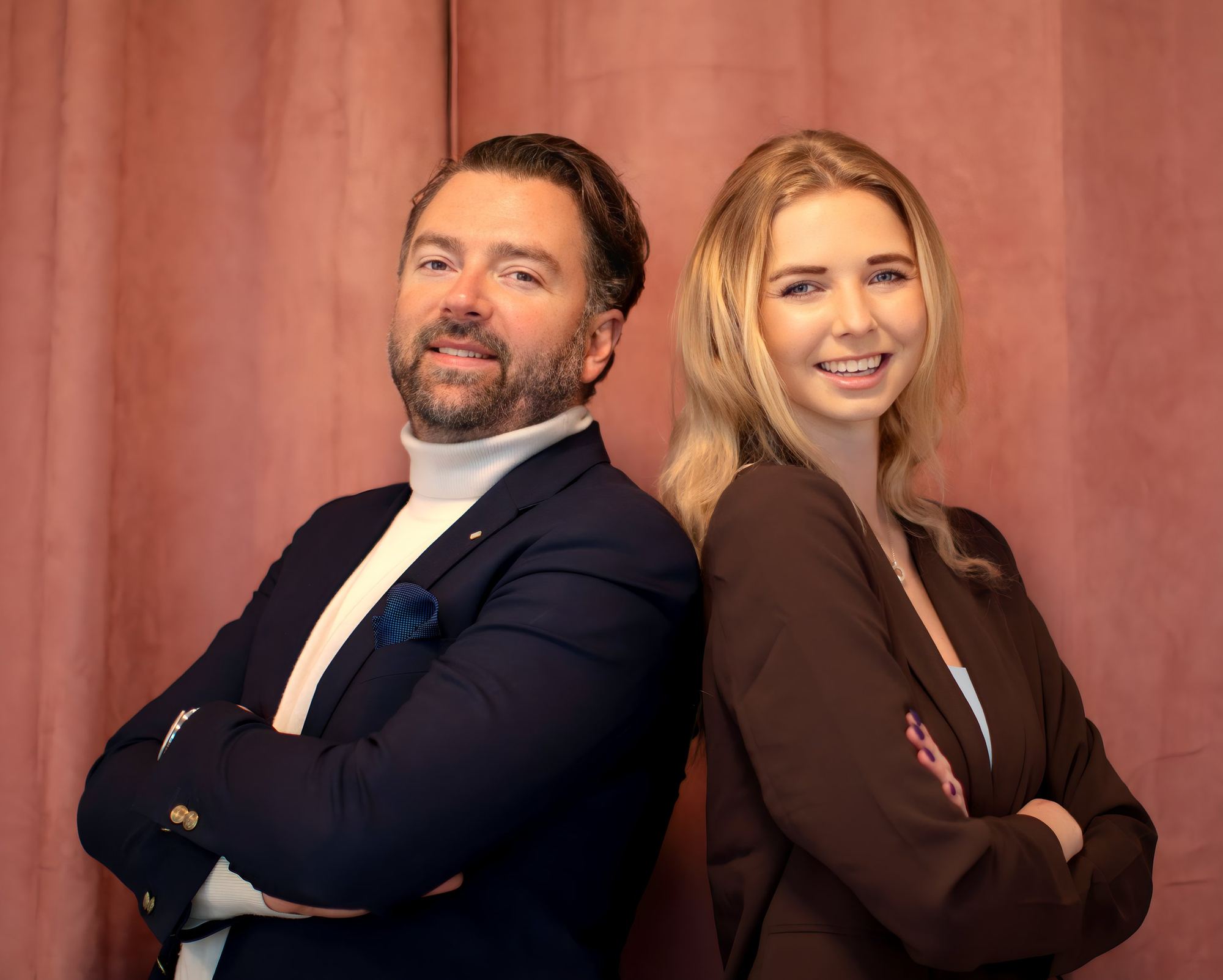 Porträtt på kontoret