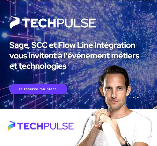 Logo tech Pulse avec Renaud Lavillenie