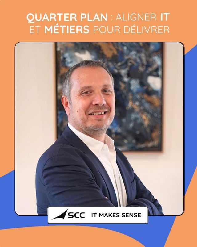 Portrait de Stephan BOISSON, DSI de SCC France