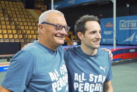 Couverture de Didier Lejeune félicite Renaud Lavillenie pour l'organisation du All Star Perche