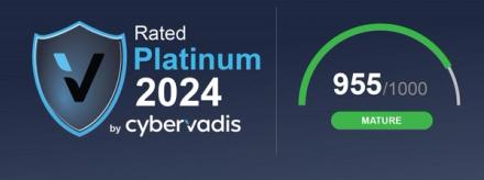 logo cybervadis platinum