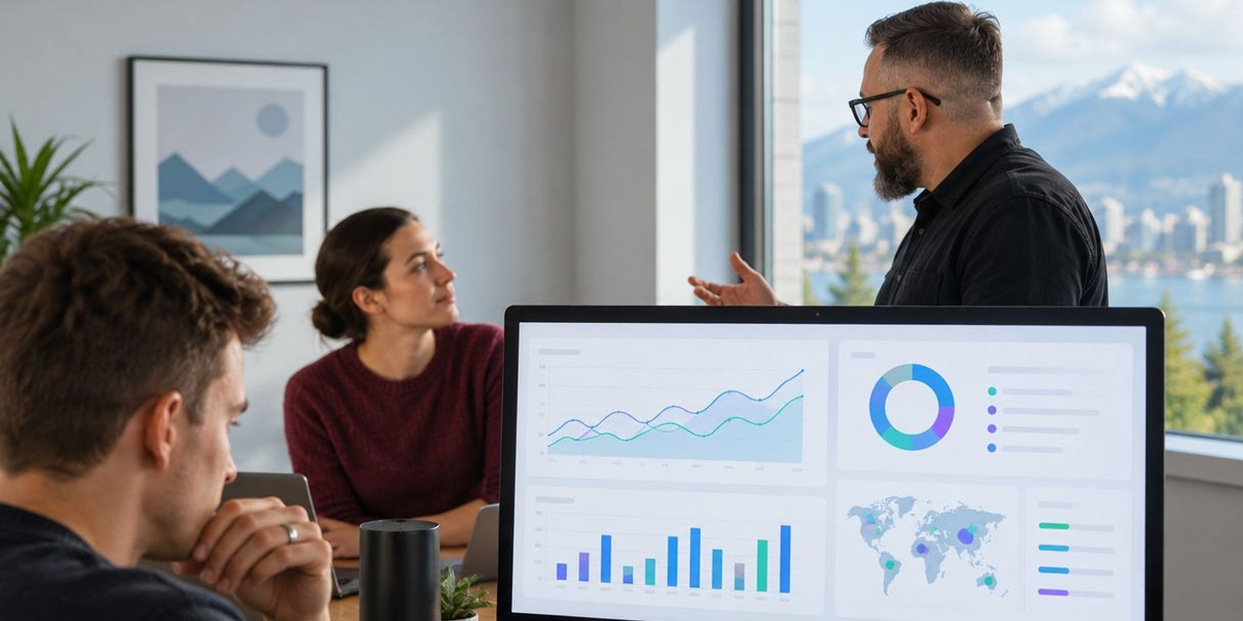 What should a Vancouver SEO agency report each month?