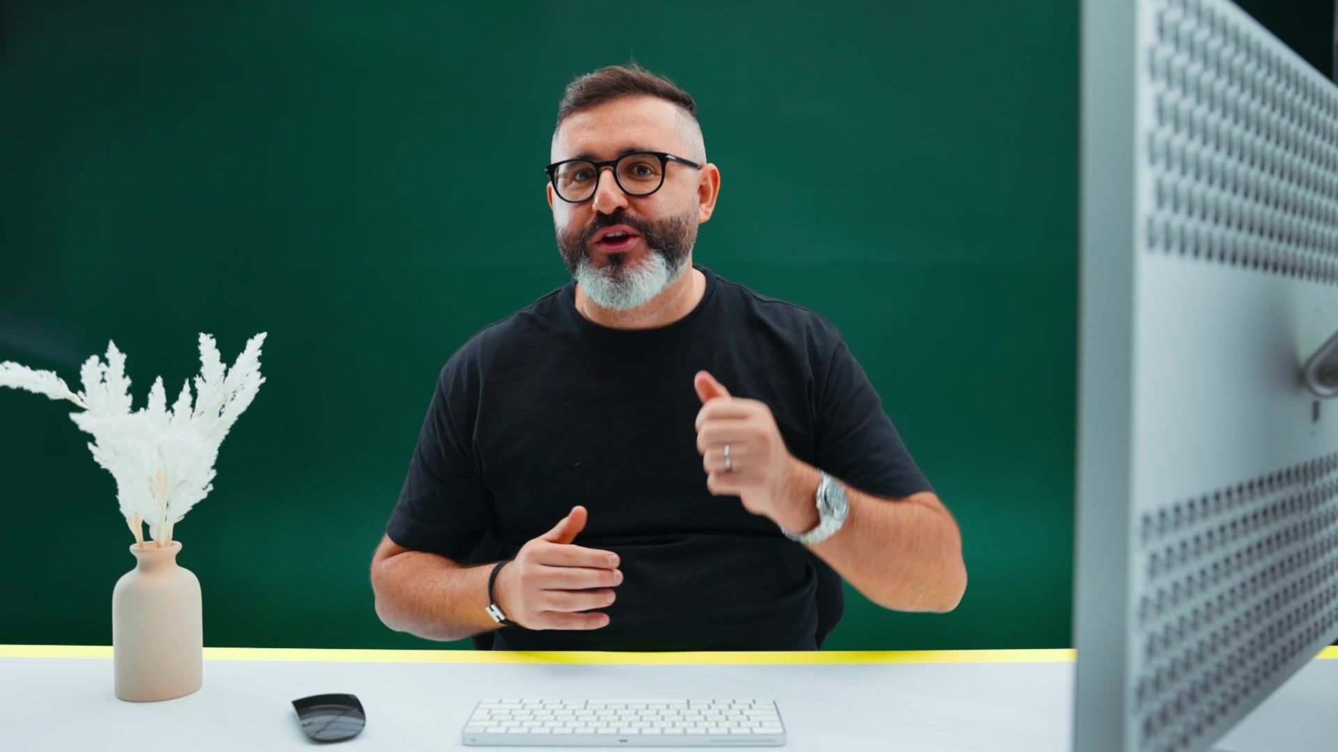 Tom Cheddadi presenting Website Design & Development