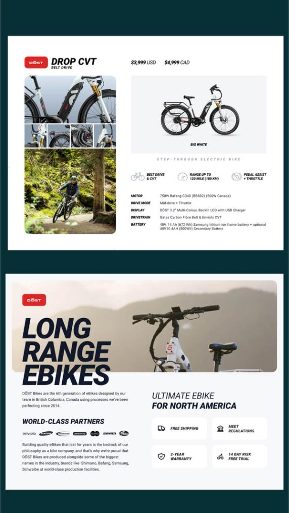 DOST Bikes Dealership Deck