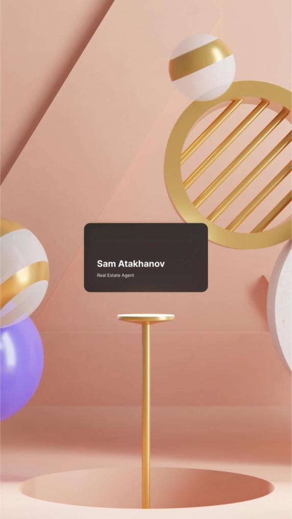 Branded Experience with a Smart Business Card