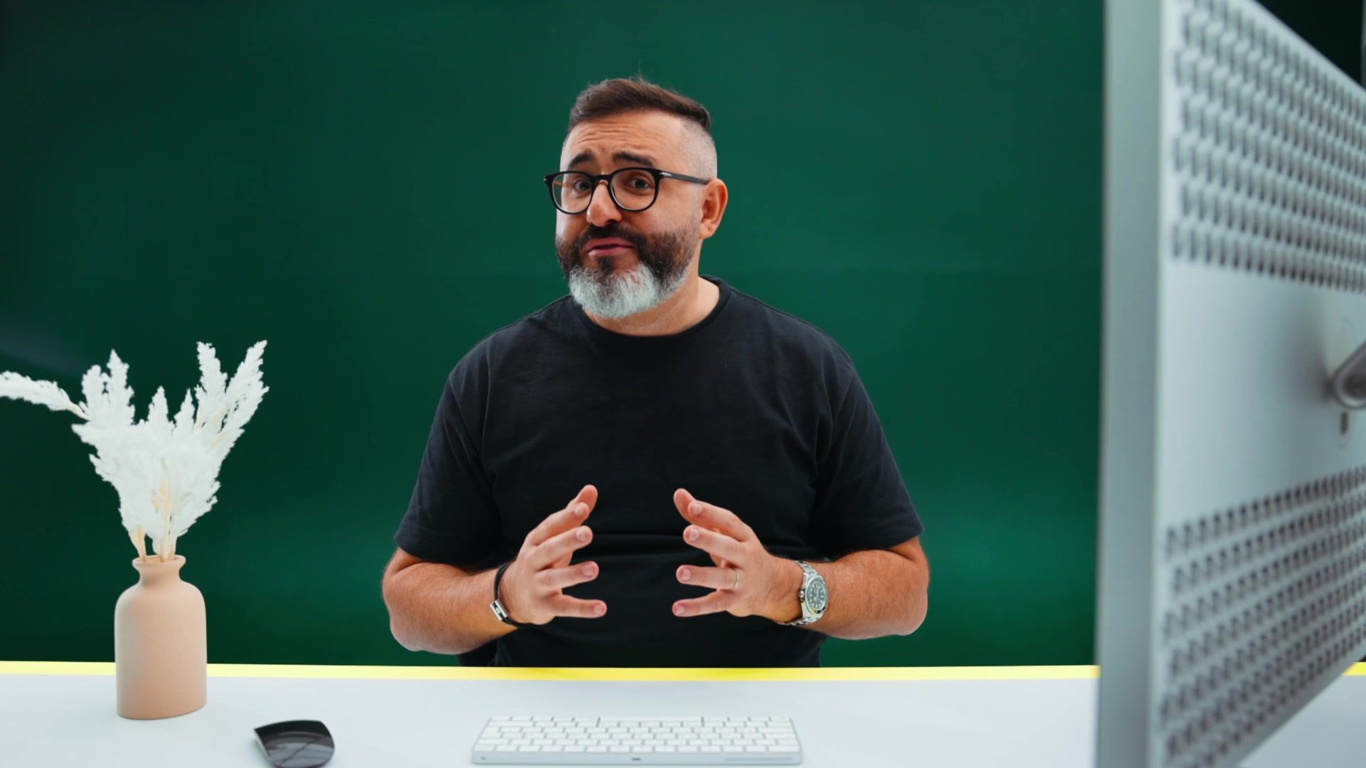 Tom Cheddadi presenting Website Design & Development