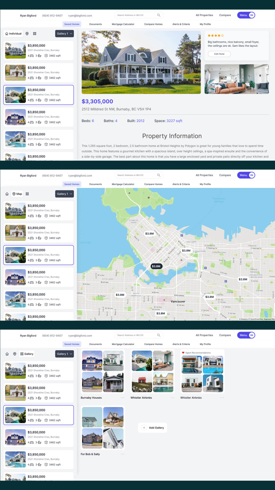 Dashboard UI Design