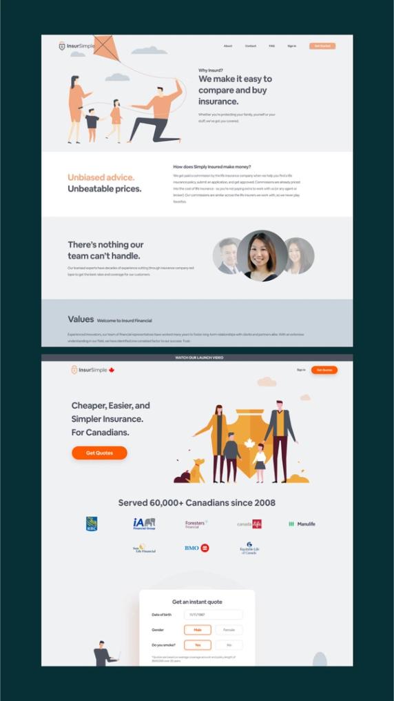 Online Insurance Website
