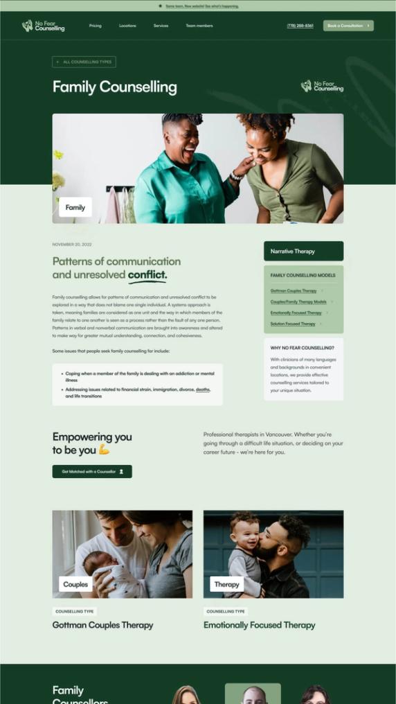 Webflow Blog Page