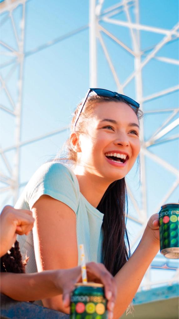 Modelled Beverage Lifestyle Photography