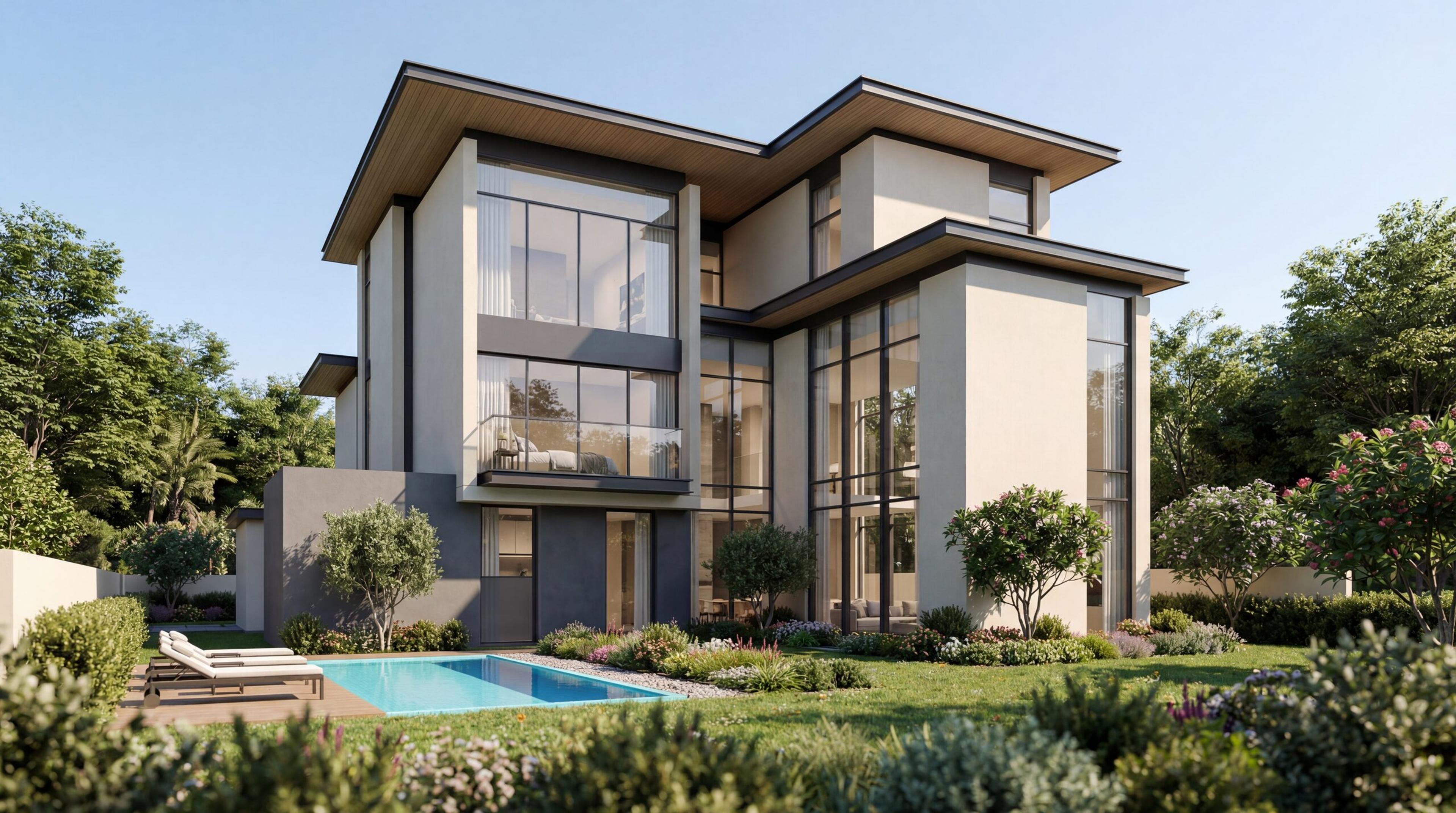 6-bedroom villa and pool deck