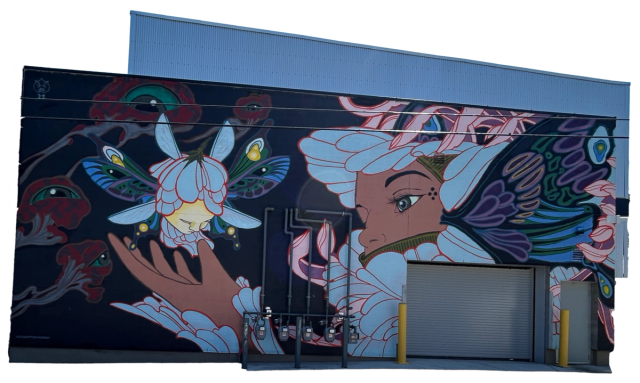 Butterfly Mural