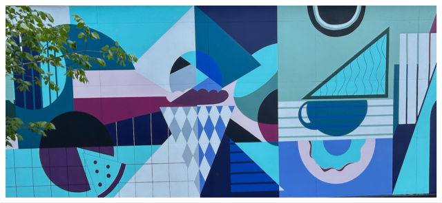 General Block Mural