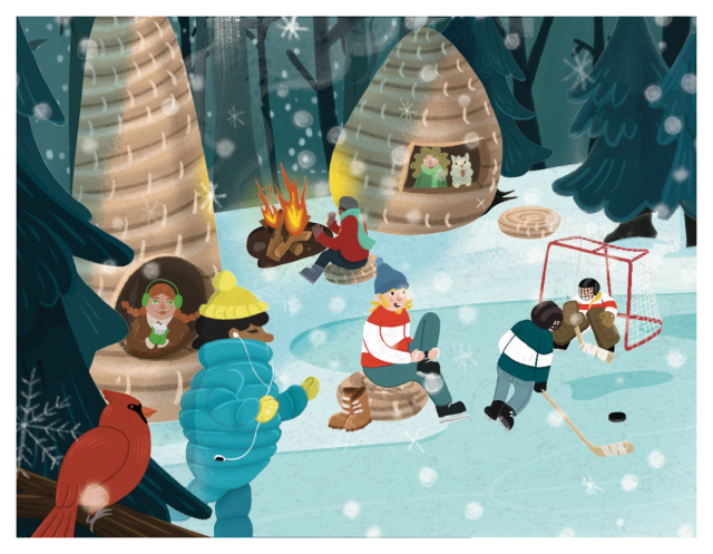Winter Warming Huts