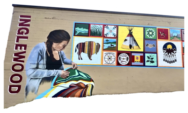 Inglewood's West Gateway Mural