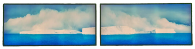 Icebergs Generating Fog, Antarctic Sound