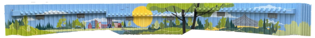 Erlton Community Association Mural in Lindsay Park 2024