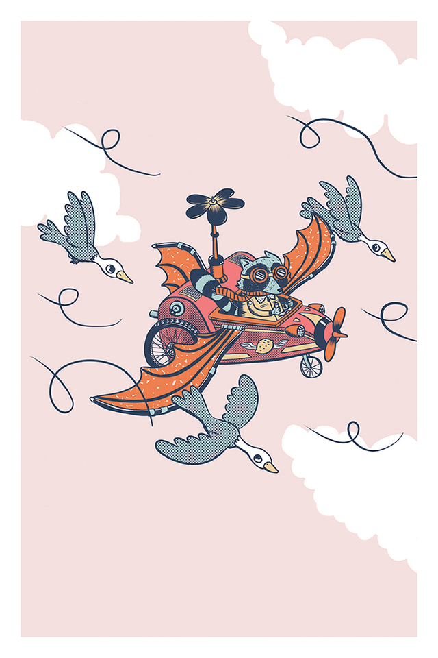 Raccoon Pilot