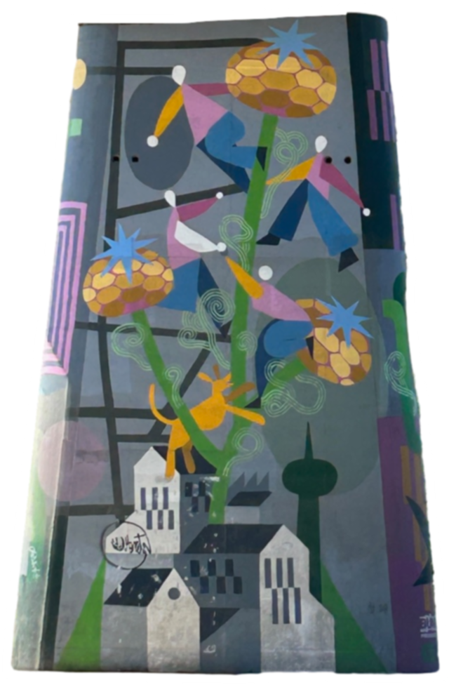 Flyover Park Pillar Murals