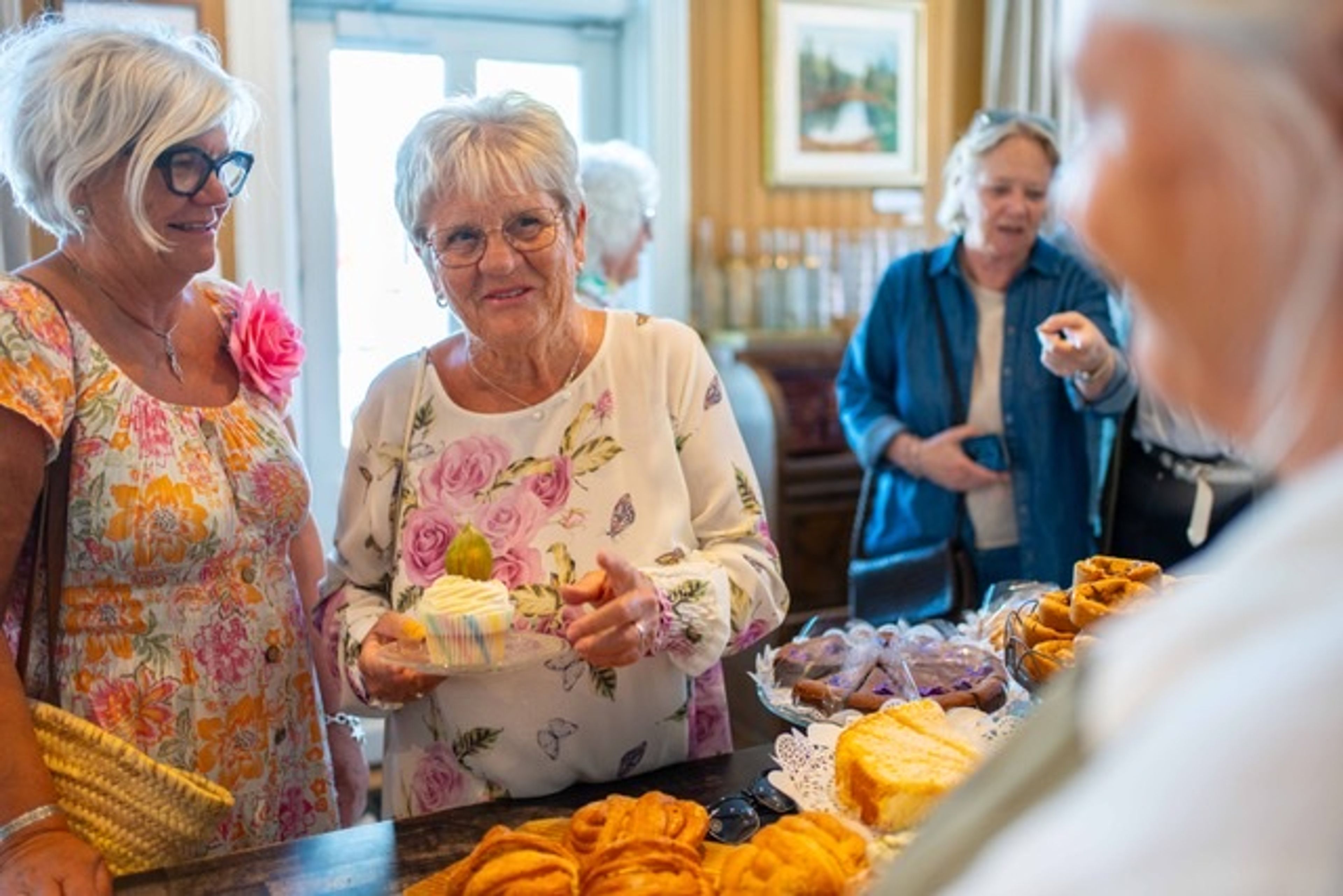 Selskap hos Bakergaarden