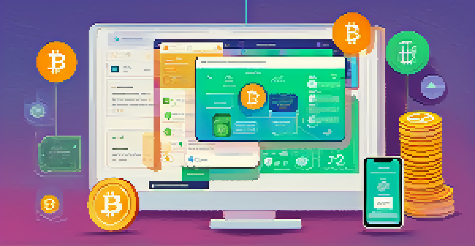 A digital interface guiding users in transferring assets between blockchains with friendly assistance.
