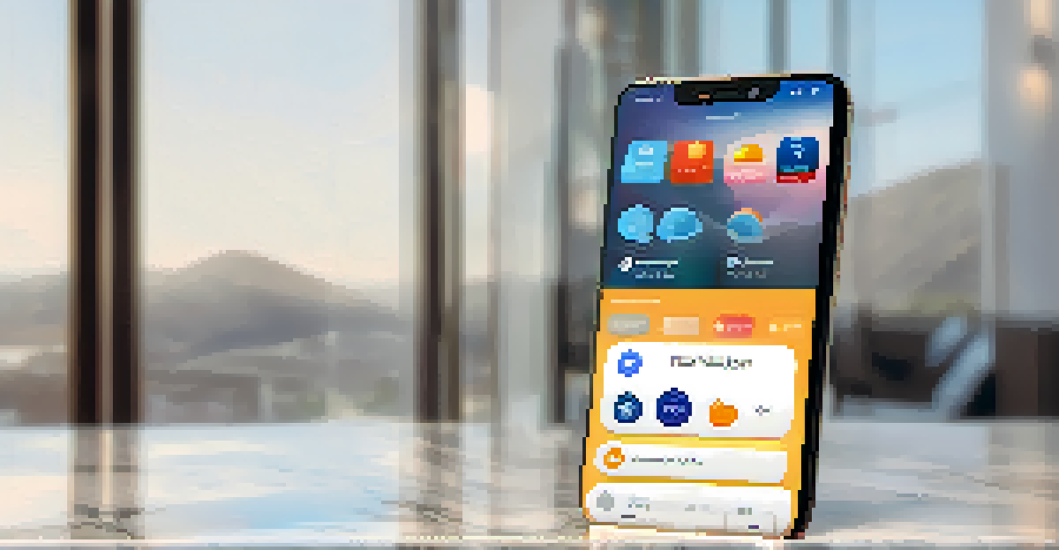 An elegant smartphone showing the Trust Wallet app interface with Ethereum balance, placed on a marble surface.
