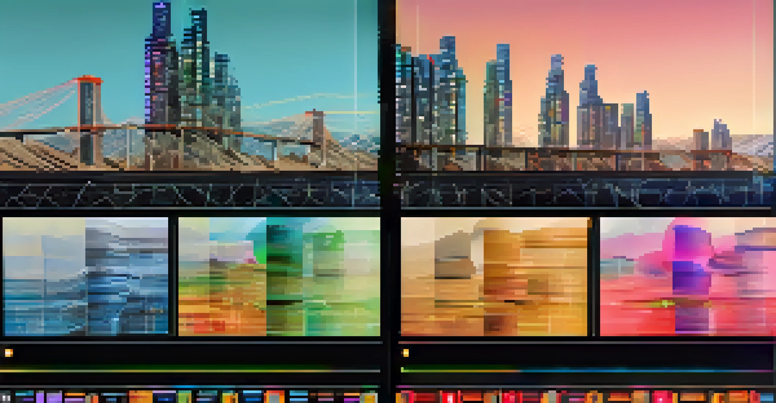 A split-screen comparison of Rollups processing transactions and State Channels enabling peer-to-peer interactions.