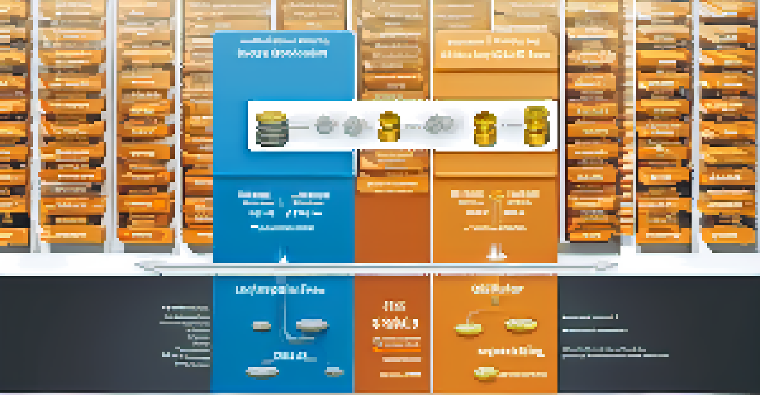 An infographic comparing Layer 1 and Layer 2 blockchain solutions, with Layer 1 showing high fees and Layer 2 displaying lower fees, set against contrasting colors.