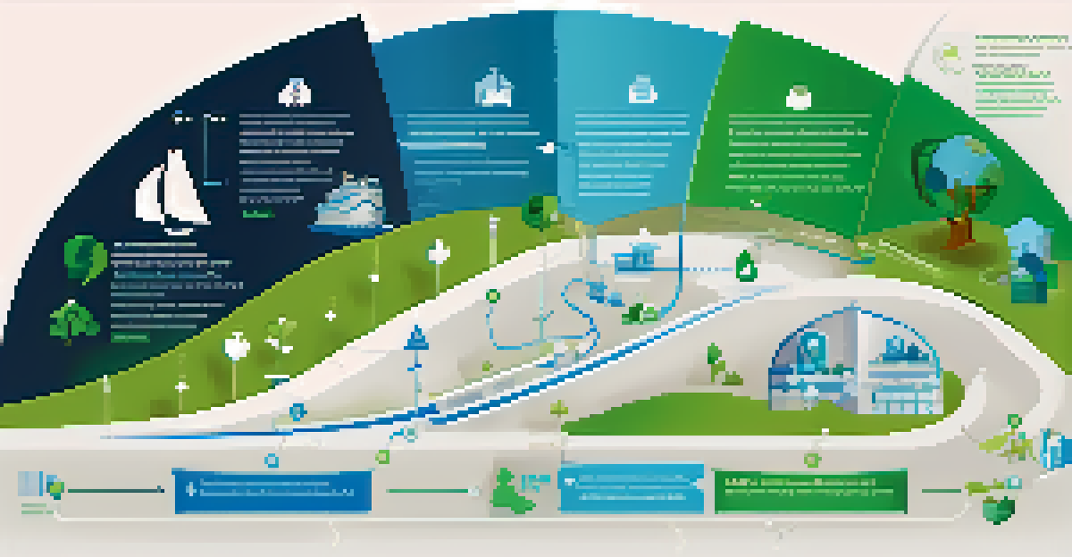 Infographic showing the journey of a donation from donor to charity project with icons and arrows.
